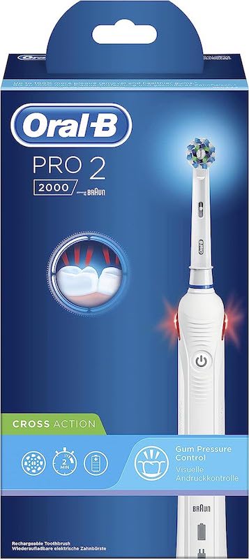 Cepillo de dientes electrico Oral B Pro 2 2000 CrossAction 3