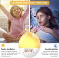 Despertador Solar Wake Up Light LED