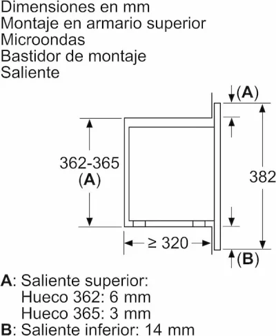 Microondas Balay 3WGX 1929 P
