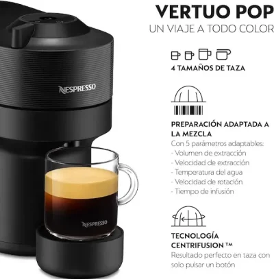 Cafetera De’Longui Nespresso Vertuo Pop ENV90.B
