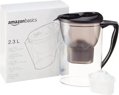 Jarra filtradora de agua Amazon Basics